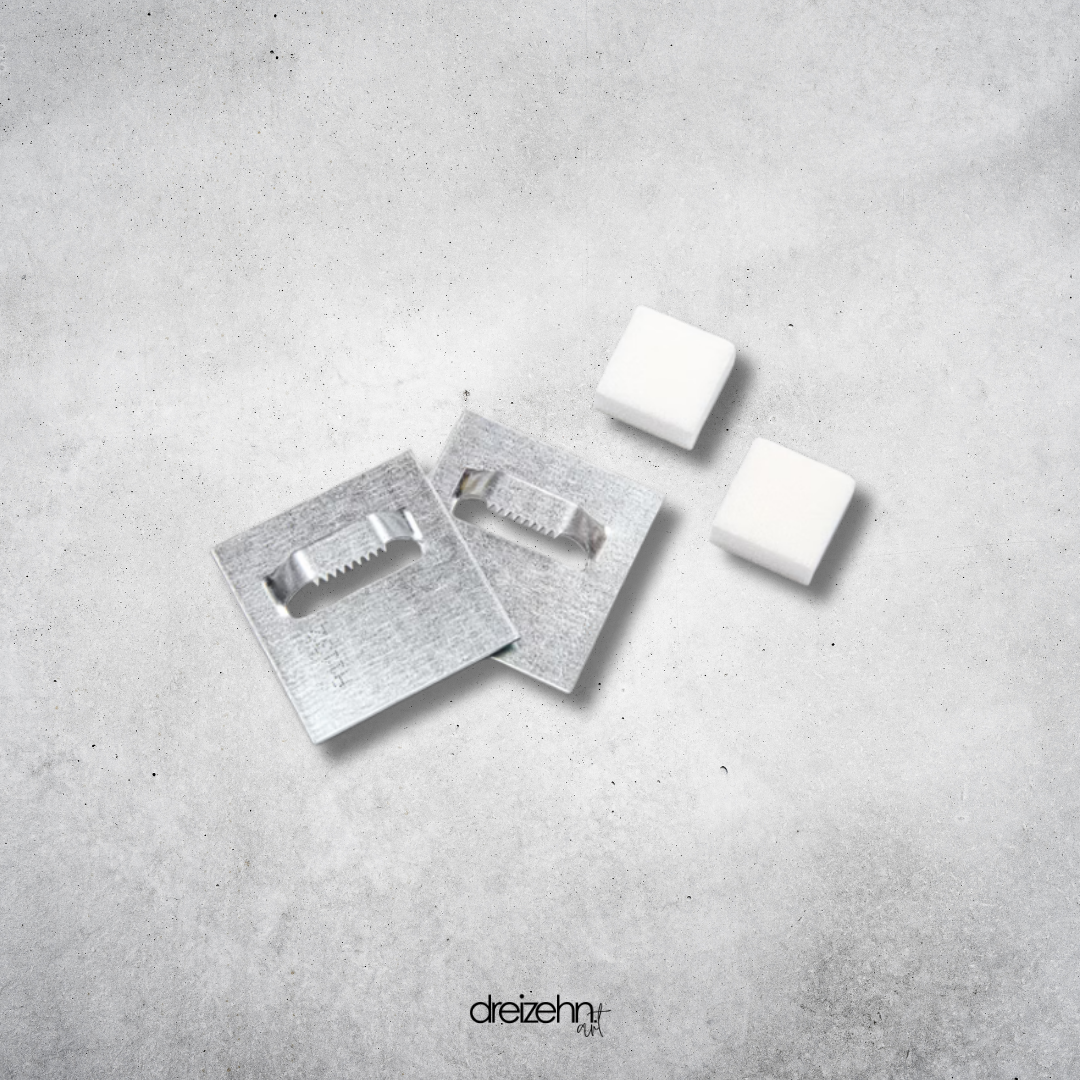 Metall-Aufhänger-Set für Forexbilder oder Acrylbilder